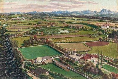 Panoramic View of Hausruckviertel by Paul Streißenberger